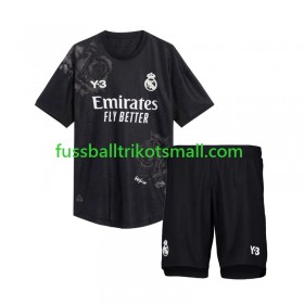 Fußballtrikots Real Madrid Y3 Torwart Kinder 2023-2024 Kurzarm Fourth trikot kaufen